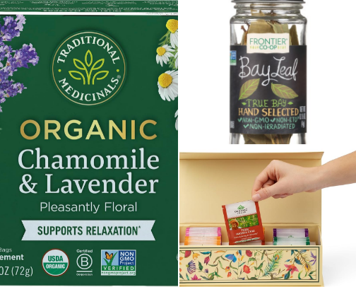The Herbal Wellness & Tea Ritual Essentials Gift Guide (Restorative Edition) cover photo collage