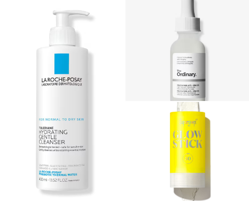My morning skincare routine cover photo collage