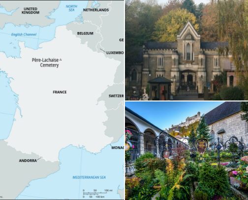 Eerily Beautiful Cemeteries in Europe cover photo collage