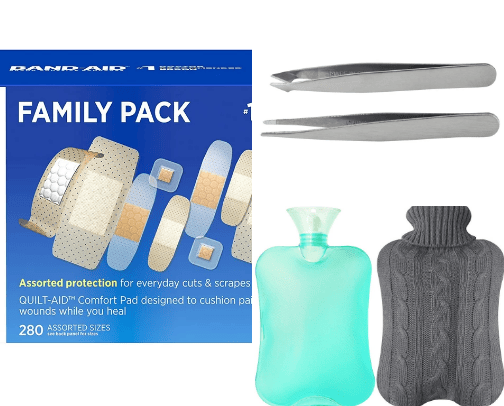 Essential natural supplies every home should have for home care. cover photo collage