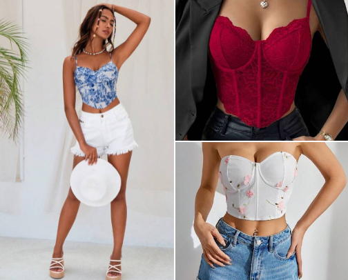 Tops Women😍✨ cover photo collage