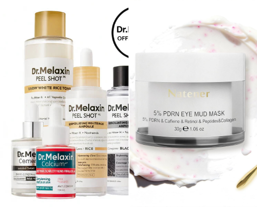 Skin care cover photo collage