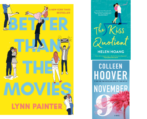 Romance Books You Can't Put Down cover photo collage