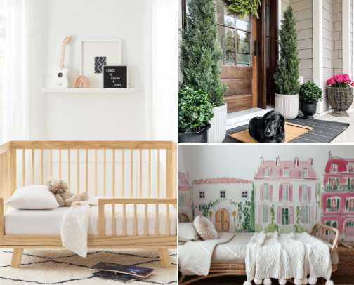 Creating a Beautiful Nursery from Scratch - French Inspo cover photo collage