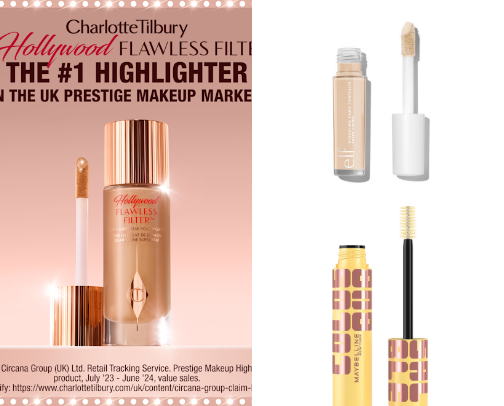 What you will find in my Makeup bag🤎 cover photo collage