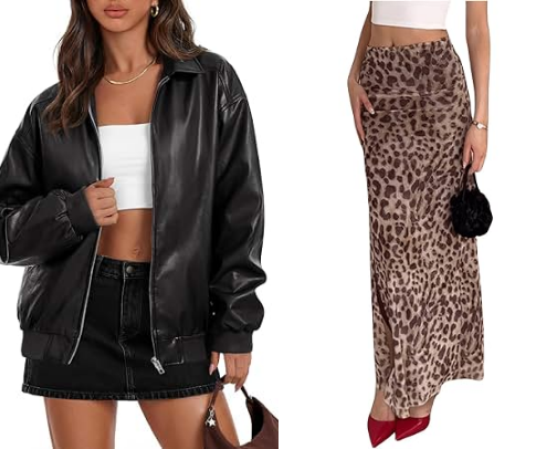 Amazon winter/fall wardrobe cover photo collage