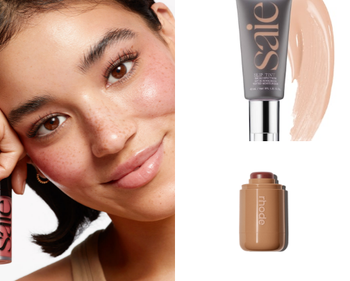 Current Beauty Staples for Dry Skin cover photo collage