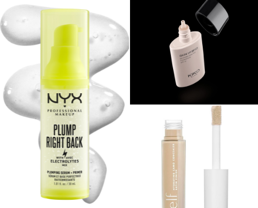 going out makeup! cover photo collage