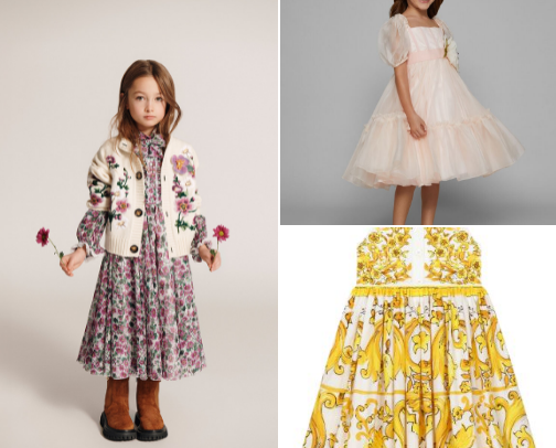 MY FAVOURITE CHILDREN CLOTHES WITH DOLCEE AND GABBANNA cover photo collage