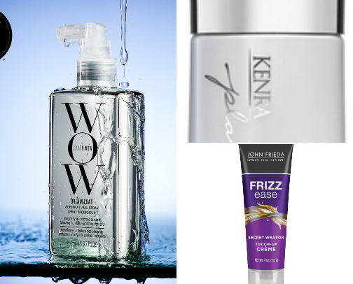 Bye frizz! My straight hair summer hair saver list! cover photo collage