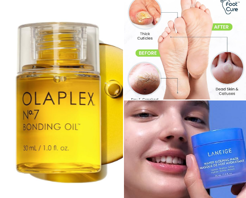 “Cozy Glow: Beauty Must-Haves for Calm Days”🧖‍♀️ cover photo collage