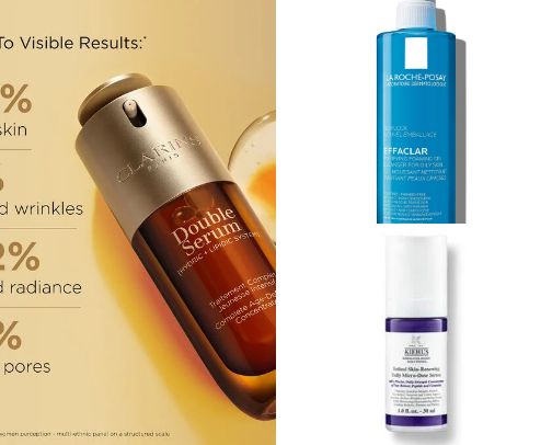 skin care cover photo collage