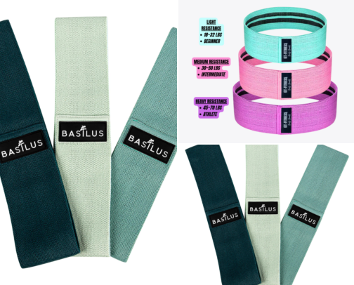 Handmade Resistance Bands In Pretty Colors That Made Me Actually Work Out cover photo collage