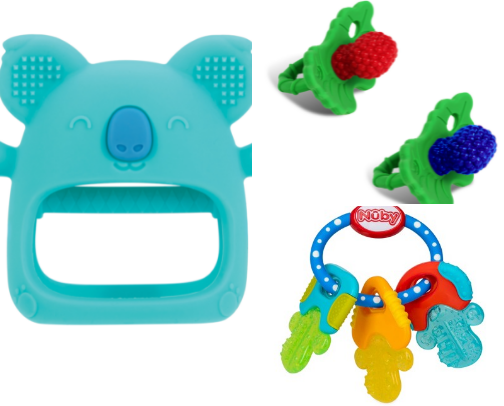 Baby teething 🦷 cover photo collage