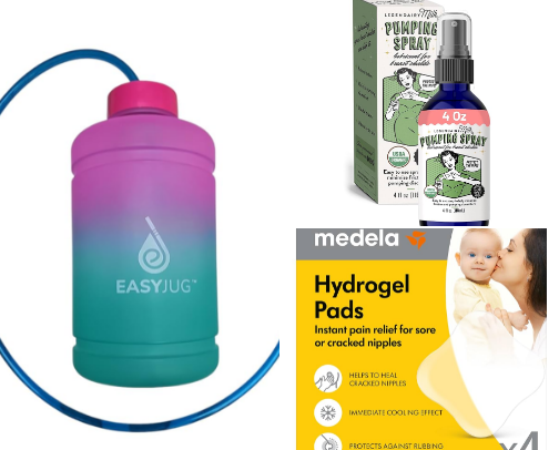 My Breastfeeding & Nursing Must-Haves From Amazon cover photo collage