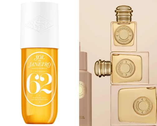 Parfumes like heaven cover photo collage