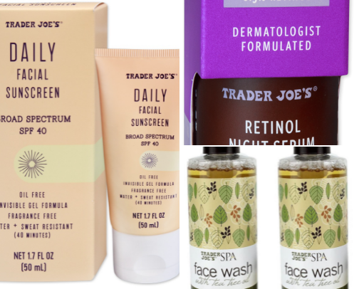 beauty by… Trader Joe’s? cover photo collage