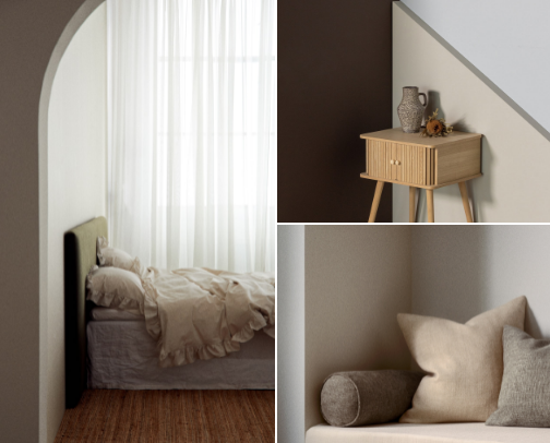 Bedroom Accessories from H&H cover photo collage