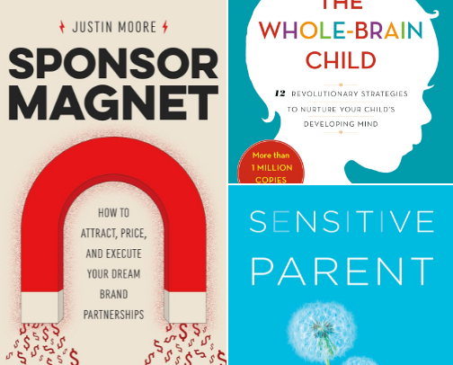 Books That Changed How I Parent and Exist cover photo collage