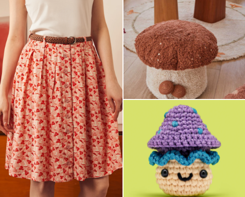 Mushroom Fever cover photo collage