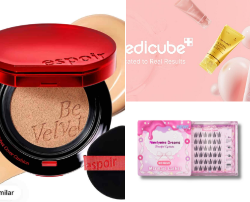 My favorite beauty recs cover photo collage