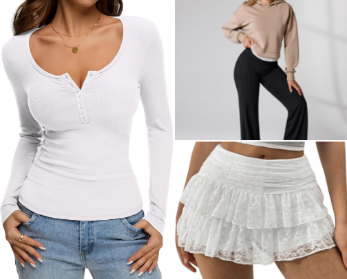 My Amazon Clothing Wishlist cover photo collage