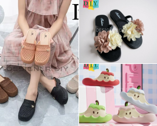Recomandation slipper and shors cover photo collage