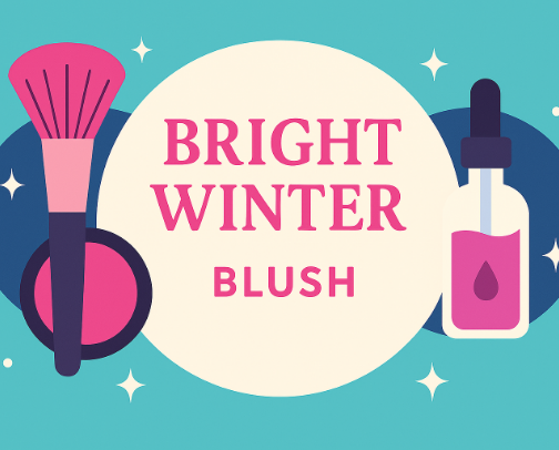 Bright Winter: Top Blush Products cover photo collage