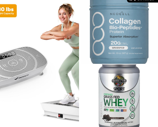 Workout must haves cover photo collage