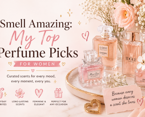 Smell Amazing: My Top Perfume Picks for Women 💖 cover photo collage