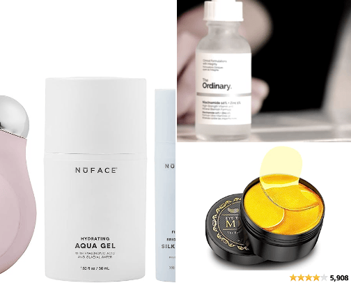 Skin Care cover photo collage