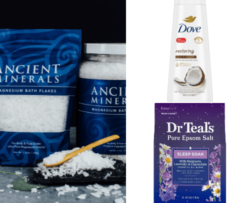 Bath and Shower Must Haves! cover photo collage