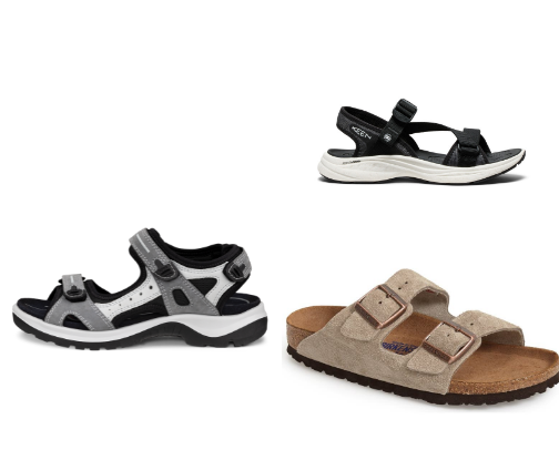 20 Best Travel Sandals for Women for Comfortable Walking cover photo collage