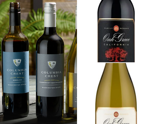 Affordable Wines, under $15 cover photo collage