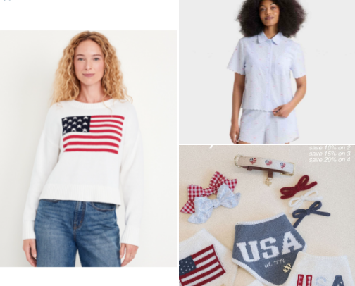 4th of July cover photo collage