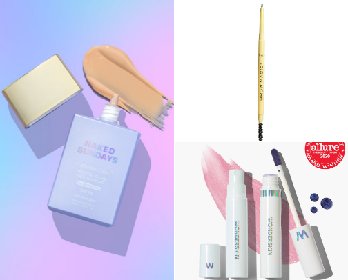 No fuss makeup favs cover photo collage