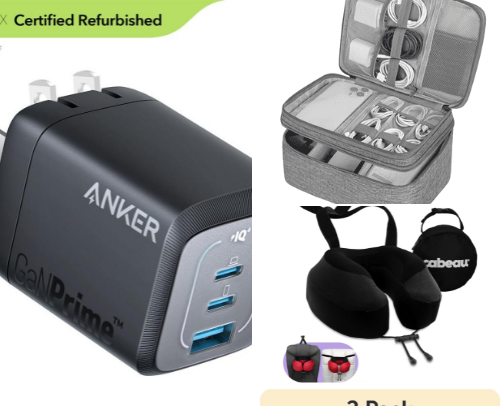 Best Summer Travel Essentials Under $50 cover photo collage