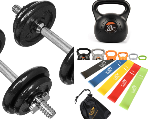 🏋️ Home Gym Essentials: Must-Have Fitness Gear for Effective Workouts cover photo collage