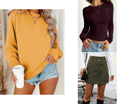 SHEIN Fall fits cover photo collage