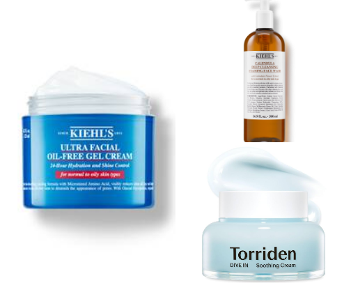 Skincare, for a simple girlie cover photo collage