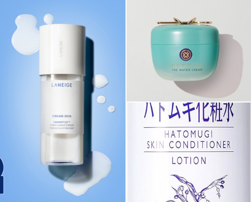 best skincare for glowy glass skin ✨️ cover photo collage