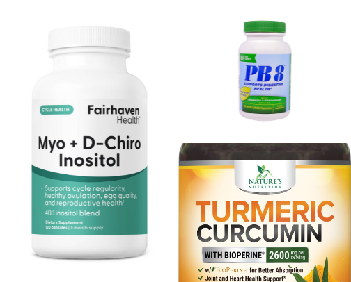 Supplements I swear by cover photo collage