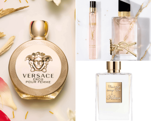 The best perfumes cover photo collage