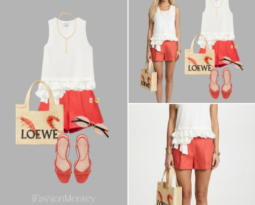 OOTD #936 WOMEN'S FASHION LOEWE'S LOBSTER BAG cover photo collage