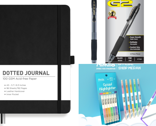 Cozy Reading & Journaling Essentials cover photo collage