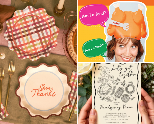 Your Friendsgiving Starter Pack: Everything for the Coziest Feast Ever cover photo collage