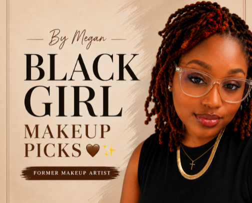 The Black Girl Makeup Routine I Swear By 🤎✨ cover photo collage