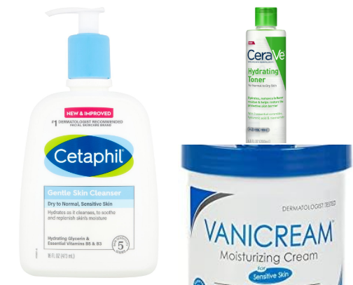 Skin Care (acne prone) cover photo collage