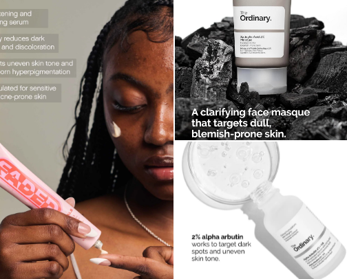 Say goodbye to  hyperpigmentation! cover photo collage