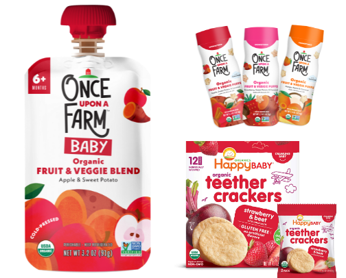 Clean, High-Quality Baby Food and Snacks from Trusted Brands cover photo collage